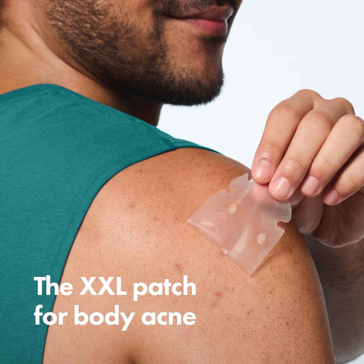 Mighty Patch Hero Body Patch – XXL Hydrocolloid Patch for Bacne, Chestne & Body Breakouts (4 Count) - görsel 3