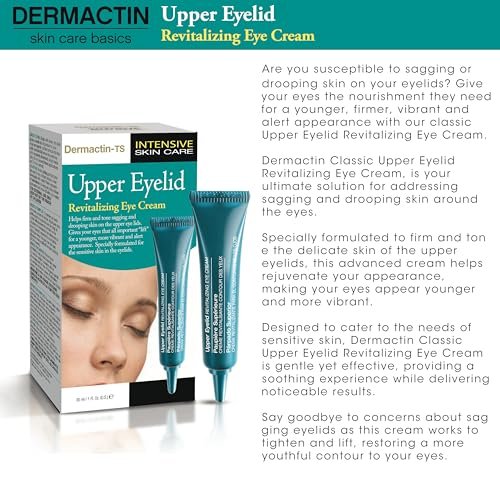 Dermactin Classic Upper Eyelid Revitalizing Eye Cream – 1 oz. Firming & Hydrating Formula Avelisse