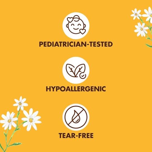 SheaMoisture Baby Essentials Body Wash & Shampoo + Curls & Coils Conditioner & Detangler with Raw Shea, Chamomile & Argan Oil, Pediatrician-Tested, Hypoallergenic, Tear-Free, 13 oz Each - görsel 12
