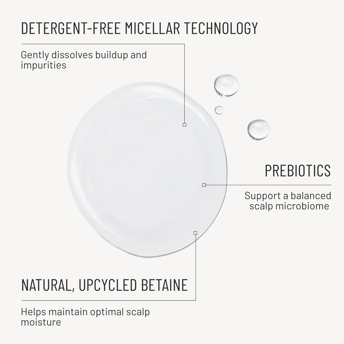 Hairstory Pre-Wash – Prebiotic Micellar Scalp Rinse for Deep Clean, Removes Buildup and Oil, Balances Scalp Microbiome, Detergent Free, All Hair Types, 4 Fl Oz Avelisse