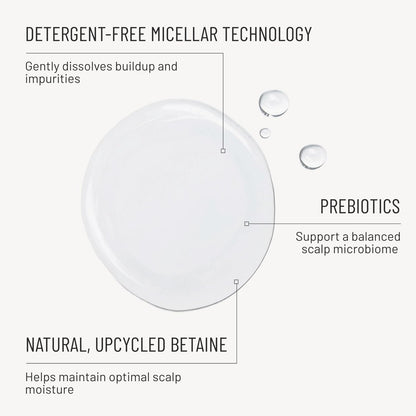 Hairstory Pre-Wash – Prebiotic Micellar Scalp Rinse for Deep Clean, Removes Buildup and Oil, Balances Scalp Microbiome, Detergent Free, All Hair Types, 4 Fl Oz Avelisse