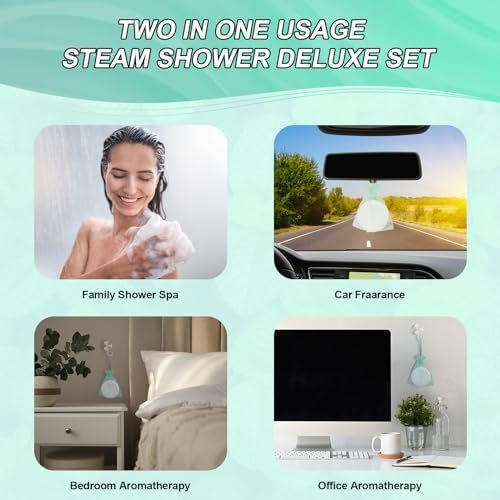 Vapor Shower Steamers Aromatherapy - 6 Pack Eucalyptus & Menthol Shower Tablets for Relaxation & Congestion Relief, Self-Care Spa Gifts for Mom, Husband, Wife, Women, Men - görsel 14