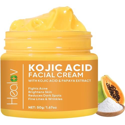 Kojic Acid Cream – Skin Brightening Cream for Age Spots, Hyperpigmentation, and Dark Spots – Glowing Skin Lotion - görsel 2
