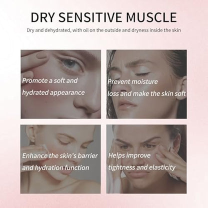 LOYOTICE Collagen Jelly Cream with Niacinamide & Freeze Dried Hydrolyzed Collagen - Boosts Elasticity & Hydration, Reduces Fine Lines & Dullness, Glowy Skin Moisturizer (3.38 fl oz)
