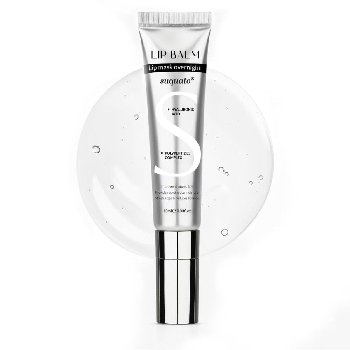 Peptide Lip Treatment Butter Balm: Mini Plumping Gloss Set for Dry Care, with Hyaluronic Acid and Mask Overnight for Glowy Skin, Travel Size Night Hydrating Balm - görsel 1