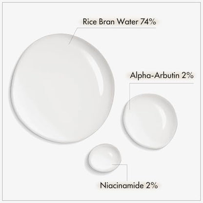 TOSOWOONG Alpha Arbutin 2% Rice Serum – Brightening & Hydrating Korean Skin Care for Glass Skin, 33ml Avelisse