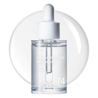 TOSOWOONG Alpha Arbutin 2% Rice Serum – Brightening & Hydrating Korean Skin Care for Glass Skin, 33ml Avelisse