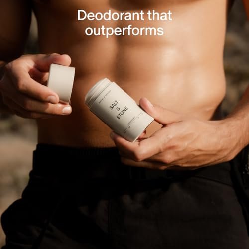 Salt & Stone Aluminum Free Deodorant Extra Strength 48 Hour Protection Black Rose & Oud 2.6 oz Avelisse