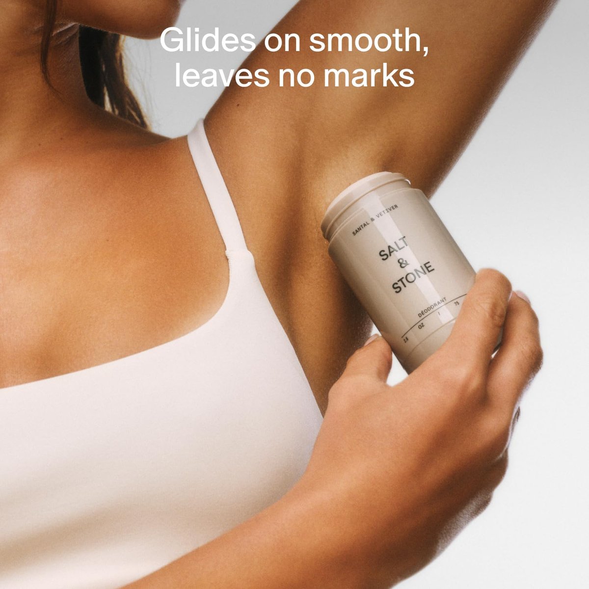Salt & Stone Aluminum Free Deodorant Extra Strength 48 Hour Protection Black Rose & Oud 2.6 oz Avelisse