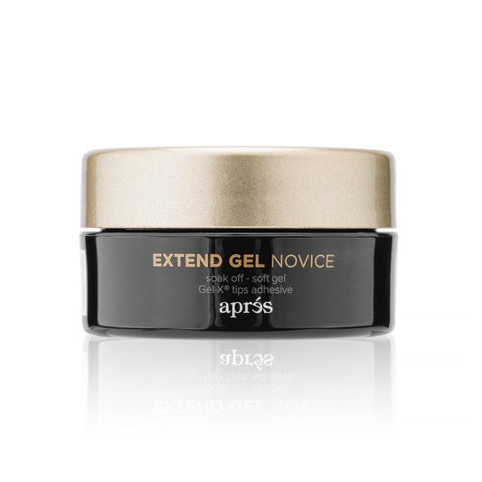 Apres Extend Gel Novice - 15 ml Soft Gel Adhesive for Gel-X Nail Tips, HEMA-Free, Thick Consistency Avelisse