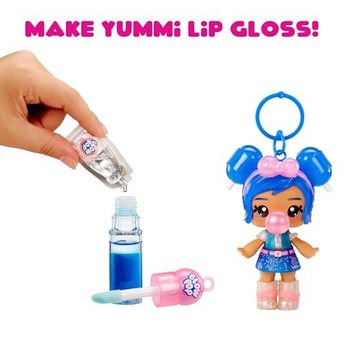 Yummiland x Licensed Sweets Lip Gloss Doll: Blow Pop - DIY Lip Gloss with Removable Keychain, Cosmetic Play Collectible for Ages 4+ - görsel 10