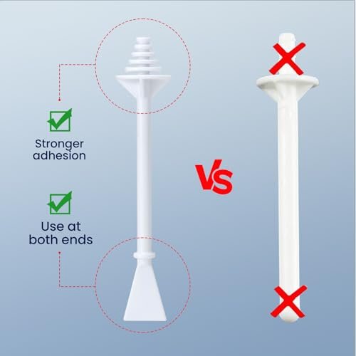 SUERBEATY 60 Pcs Nose Wax Sticks, Hair Wax Applicator with Disposable Spatulas for Nostril Cleaning, Ear Face Hair Removal for Men Women, Painless - görsel 4