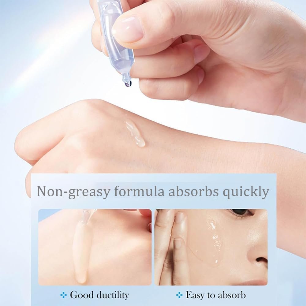 3% Hyaluronic Acid Serum Vials – Ultra Hydrating Face Serum with Hyaluronic Acid, Single-Use Moisturizing Tubes for Dry & Dehydrated Skin (30 PCS) - görsel 11