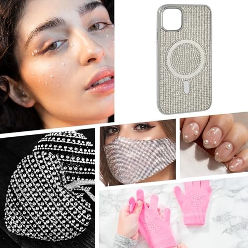 vivinin 1465P Face Gems Self-Adhesive Hair Gems - 5 Types of Rhinestones for Face, Eyes, Body, Hair, Makeup & Festival Decorations - görsel 14