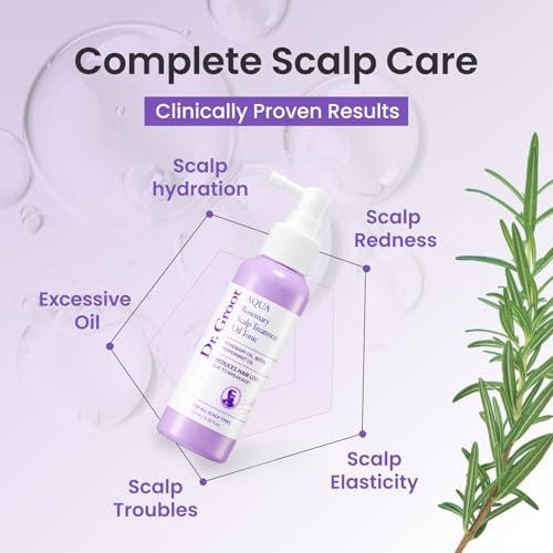 Dr.groot Rosemary Mint Oil Tonic for Hair Growth with Biotin, Hyaluronic Acid, Thickening & Scalp Nourishing - Korean Haircare, Sulfate-Free, 3.38 fl oz - görsel 11