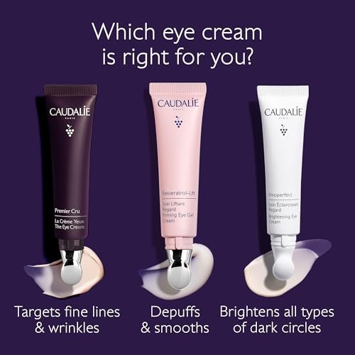 Caudalie Premier Cru Anti-Aging Eye Cream – 15 mL | Reduce Fine Lines & Wrinkles Avelisse