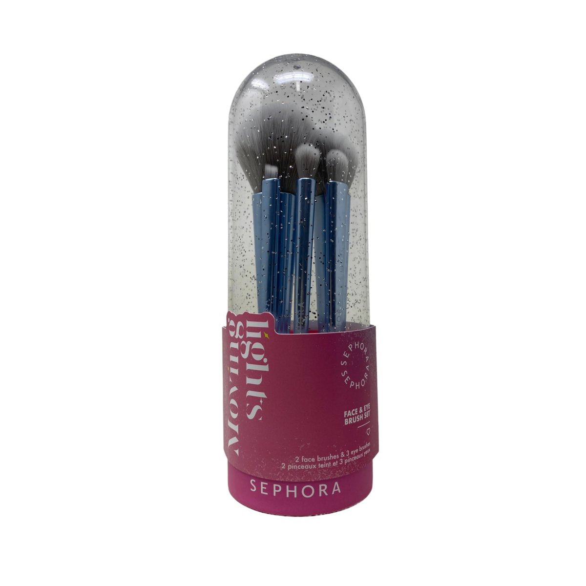 Sephora Favorites Moving Lights Face & Eye Brush Set (Blue) – 5-Piece Limited Edition Brush Set - görsel 1