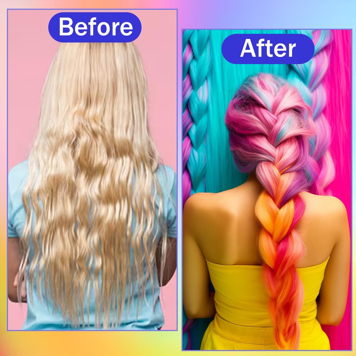 JJUNW 3 Pcs Hair Highlighting Caps Set - Professional Bleach Cap Coloring Frosting Dye Kit for Salon Hair Dyeing - görsel 7