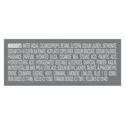 DOVE MEN + CARE Body and Face Scrub Charcoal + Clay Body Wash for Men, 30 oz – Deep Cleansing with 24-Hour Nourishing Micromoisture Technology