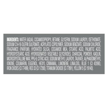 DOVE MEN + CARE Body and Face Scrub Charcoal + Clay Body Wash for Men, 30 oz – Deep Cleansing with 24-Hour Nourishing Micromoisture Technology