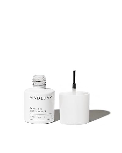 MADLUVV Seal Me Brow Sealer – Clear Brow Top Coat, 36-Hour Hold, Sweat-Proof & Waterproof, 0.17 Fl Oz Avelisse