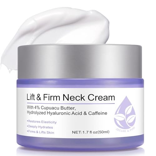 ZIXAOK Neck Cream for Tightening and Firming - Instant Face Lift Cream with Hyaluronic Acid & Vitamin E - Wrinkle Reduction & Deep Hydration for All Skin Types, 1.7 fl oz - görsel 2
