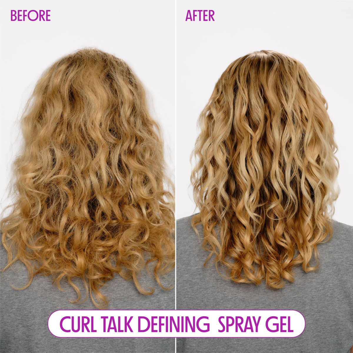 Not Your Mother's Curl Talk Defining Spray Gel & Defining Cream (2-Pack) - Rice Curl Complex for All Curly Hair Types - görsel 8