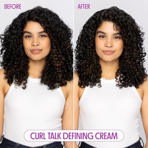 Not Your Mother's Curl Talk Defining Spray Gel & Defining Cream (2-Pack) - Rice Curl Complex for All Curly Hair Types - görsel 9