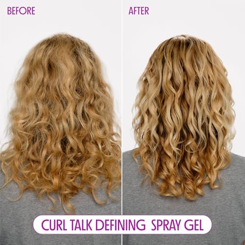 Not Your Mother's Curl Talk Defining Spray Gel & Defining Cream (2-Pack) - Rice Curl Complex for All Curly Hair Types - görsel 7