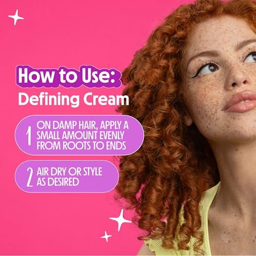 Not Your Mother's Curl Talk Defining Spray Gel & Defining Cream (2-Pack) - Rice Curl Complex for All Curly Hair Types - görsel 13