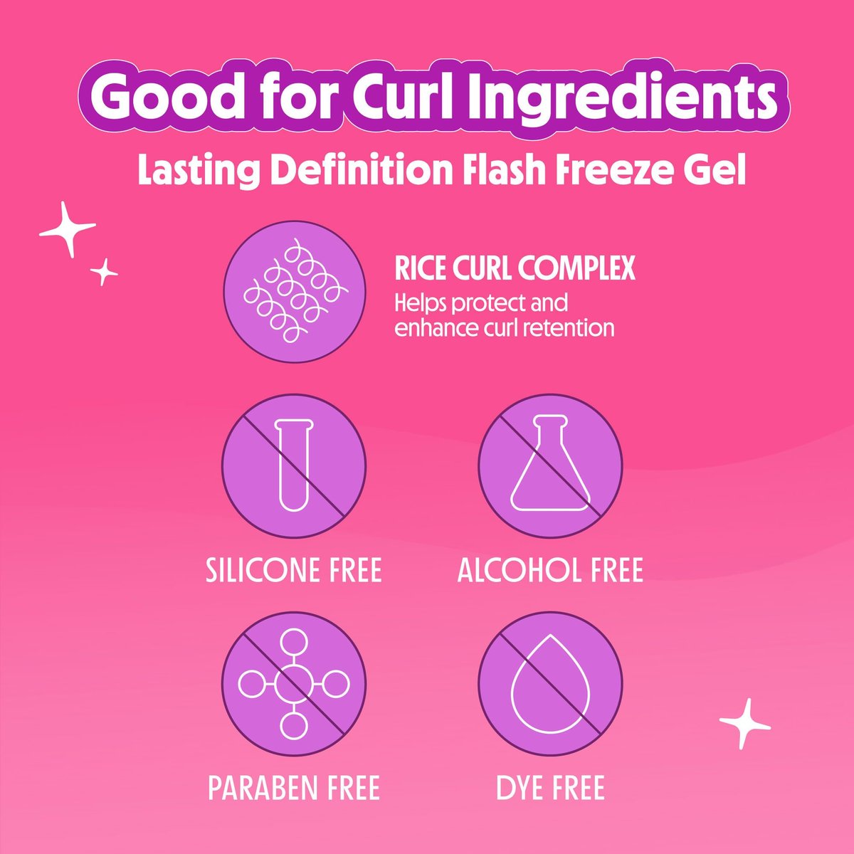 Not Your Mother's Curl Talk Lasting Definition Flash Freeze Gel & Frizz Control Moisturizing Lotion (2-Pack) – Rice Curl Complex - görsel 13