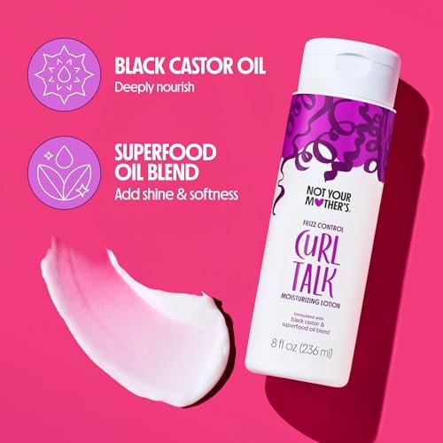 Not Your Mother's Curl Talk Lasting Definition Flash Freeze Gel & Frizz Control Moisturizing Lotion (2-Pack) – Rice Curl Complex - görsel 12