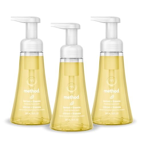 Method Foaming Hand Wash, Lemon + Freesia, 10 fl oz (Pack of 3) - görsel 2