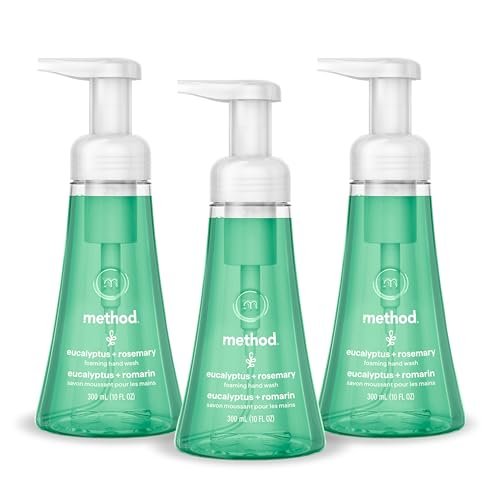 Method Foaming Hand Wash, Eucalyptus + Rosemary, 10 fl oz (Pack of 3) - görsel 2