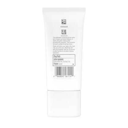 Neutrogena Healthy Skin Invisibly Radiant UV Face Primer with SPF 30 Mineral Sunscreen, Makeup Primer, Broad Spectrum SPF 30, Suitable for All Skin Types, 1 fl. oz Avelisse