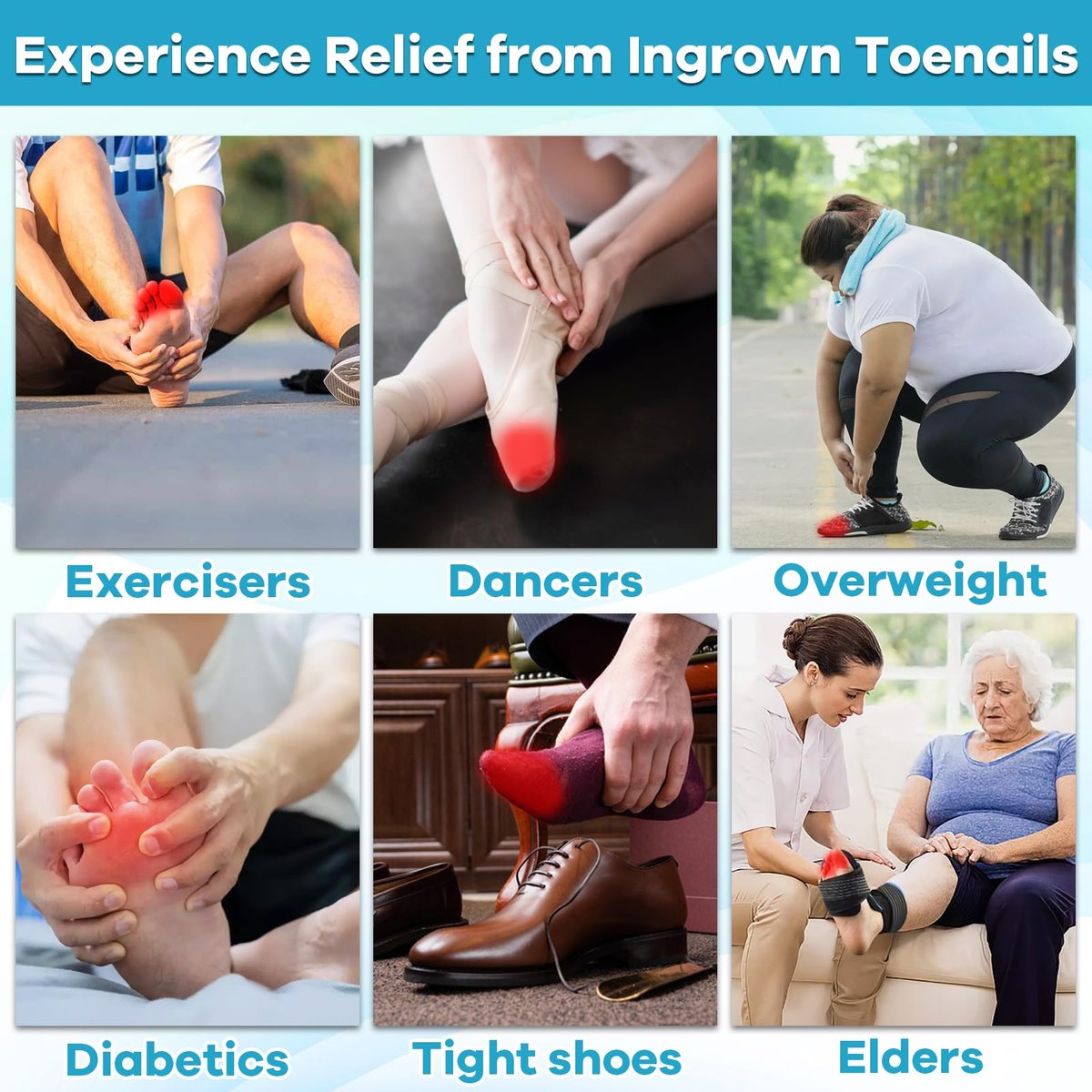 Ingrown Toenail Drop - Effective Pain Reliever and Softener Kit for Men and Women, Ingrown Toenail Corrector Drops, 1 Fl Oz Avelisse
