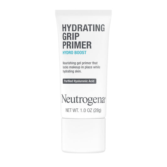 Neutrogena Hydro Boost Hydrating Grip Primer with Purified Hyaluronic Acid - Invisible Gel Face Primer for Dewy Finish, 1.0 oz Avelisse