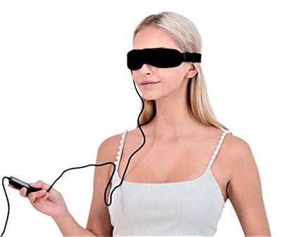 WIZARD RESEARCH Electric Heated Eye Mask – 10 Heat Levels for Dry Eyes, Styes, Puffiness, Computer Strain & More – 2025 Model Avelisse
