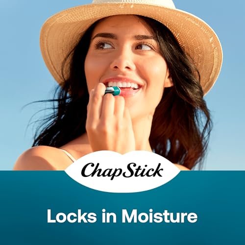 ChapStick Active 2-in-1 Unscented Lip Balm with Mineral SPF 25 Sunscreen - 0.18 oz, 3-Pack - görsel 8
