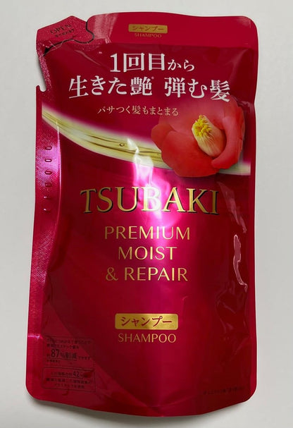 TSUBAKI Premium Moist & Repair Shampoo 300mL Refill - FineToday