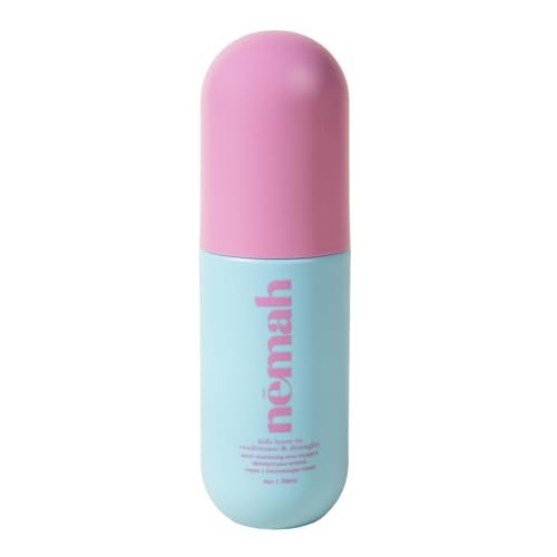 Nemah Kids Leave In Conditioner & Detangler Spray - Squalane, Coconut Oil & Rosemary for Smooth, Frizz-Free Hair - 4 oz Avelisse