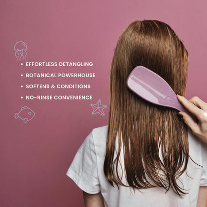 Nemah Kids Leave In Conditioner & Detangler Spray - Squalane, Coconut Oil & Rosemary for Smooth, Frizz-Free Hair - 4 oz Avelisse
