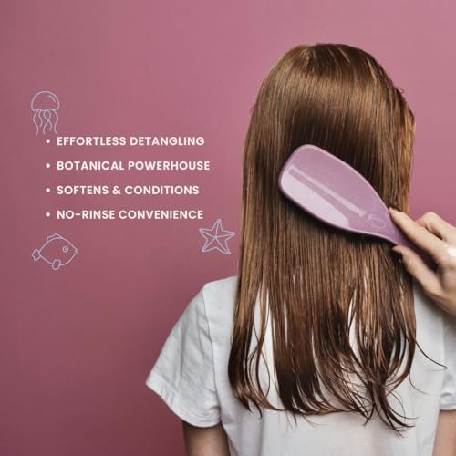 Nemah Kids Leave In Conditioner & Detangler Spray - Squalane, Coconut Oil & Rosemary for Smooth, Frizz-Free Hair - 4 oz Avelisse