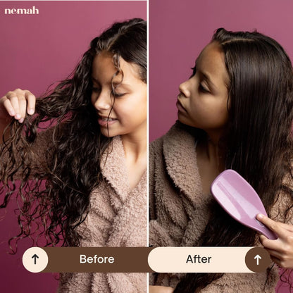 Nemah Kids Leave In Conditioner & Detangler Spray - Squalane, Coconut Oil & Rosemary for Smooth, Frizz-Free Hair - 4 oz Avelisse