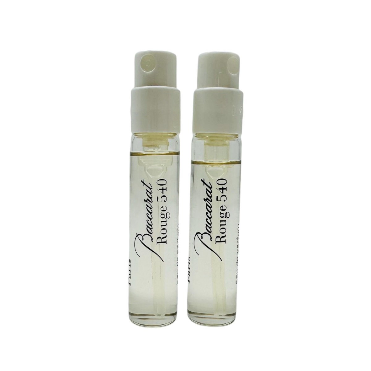 In1mart 2 B.accarat R.ouge 540 Eau De Parfum Spray Sample Vial 0.06 fl.oz/ 2ml Each Avelisse