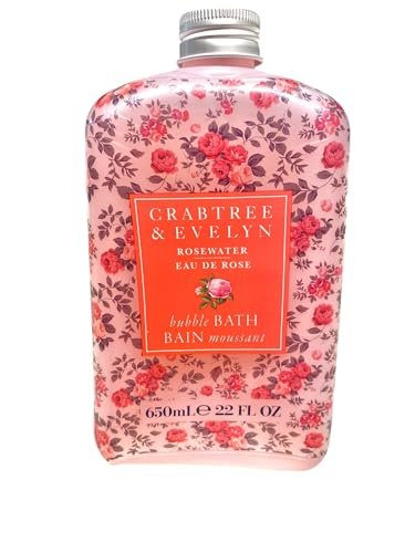 Crabtree & Evelyn Rosewater Bubble Bath & Shower Gel 21.9 oz Avelisse