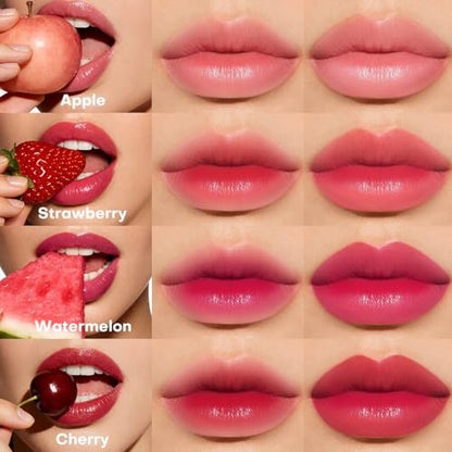 bayfree Lip Tint Stain Set - 7 PCS Long Lasting Waterproof Lip Stain, Lightweight Non-Sticky Transfer-Proof Matte Finish (Fruit Land) Avelisse