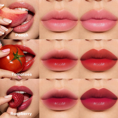 bayfree Lip Tint Stain Set - 7 PCS Long Lasting Waterproof Lip Stain, Lightweight Non-Sticky Transfer-Proof Matte Finish (Fruit Land) Avelisse