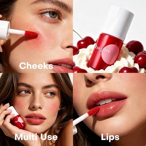 bayfree Lip Tint Stain Set - 7 PCS Long Lasting Waterproof Lip Stain, Lightweight Non-Sticky Transfer-Proof Matte Finish (Fruit Land) Avelisse