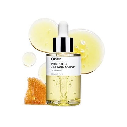 Orien Propolis Niacinamide Glow Serum – 1.01 fl.oz. Daily Brightening & Soothing Face Serum